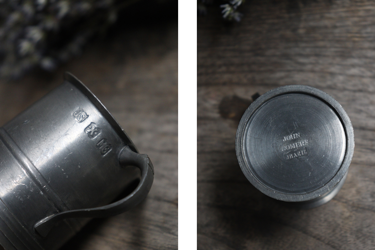 世界の名品 john somers ピューター調味料入れ ペッパーシェイカー